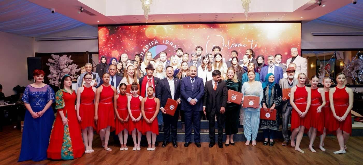 Sharifa Ibrahim Foundation charity event group photo with Kristina Culka